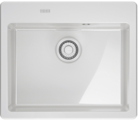 Franke Mythos X MYK 610-52 A, Fraceram Keramiksple, Farbe Glacier glnzend, 124.0747.163