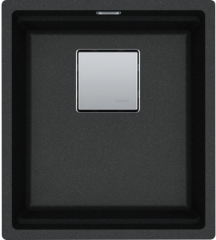 Franke Kubus 2 Pro KNG Pro 110-37 Unterbausple, Fragranite, Farbe Onyx, 125.0747.704