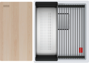 Franke Kubus 2 Pro KNG Pro 110-37 Unterbausple, Fragranite, Farbe Glacier, 125.0747.706