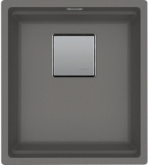 Franke Kubus 2 Pro KNG Pro 110-37 Unterbausple, Fragranite, Farbe Steingrau, 125.0747.707