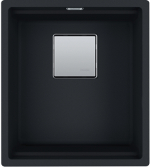 Franke Kubus 2 Pro KNG Pro 110-37 Unterbausple, Fragranite, Farbe Black matt, 125.0747.717