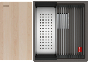 Franke Kubus 2 Pro KNG Pro 110-37 Unterbausple, Fragranite, Farbe Schiefergrau, 125.0747.724