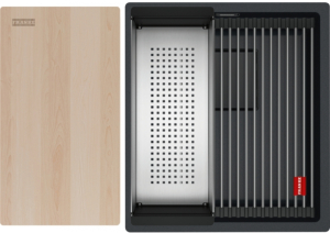 Franke Kubus 2 Pro KNG Pro 110-37 Unterbausple, Fragranite, Farbe Black Matt - Black Collection, 125.0747.719