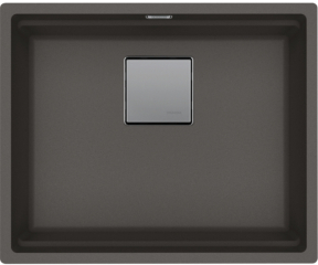 Franke Kubus 2 Pro KNG Pro 110-52 Unterbausple, Fragranite, Farbe Schiefergrau, 125.0747.723