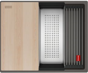 Franke Kubus 2 Pro KNG Pro 110-52 Unterbausple, Fragranite, Farbe Schiefergrau, 125.0747.723