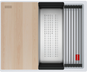 Franke Kubus 2 Pro KNG Pro 110-52 Unterbausple, Fragranite, Farbe Glacier, 125.0747.710