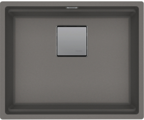 Franke Kubus 2 Pro KNG Pro 110-52 Unterbausple, Fragranite, Farbe Steingrau, 125.0747.711