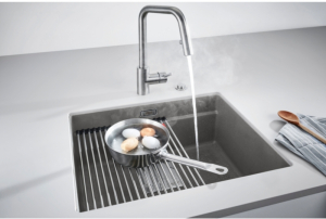 Franke Kubus 2 Pro KNG Pro 110-52 Unterbausple, Fragranite, Farbe Steingrau, 125.0747.711