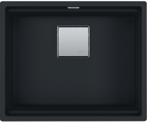 Franke Kubus 2 Pro KNG Pro 110-52 Unterbausple, Fragranite, Farbe Black matt, 125.0747.716