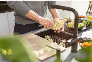 Franke Kubus 2 Pro KNG Pro 110-52 Unterbausple, Fragranite, Farbe Black matt, 125.0747.716