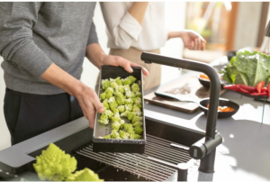 Franke Kubus 2 Pro KNG Pro 110-52 Unterbausple, Fragranite, Farbe Black matt, 125.0747.716