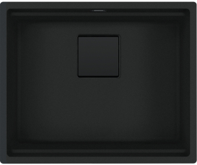 Franke Kubus 2 Pro KNG Pro 110-52 Unterbausple, Fragranite, Farbe Black Matt - Black Collection, 125.0747.720