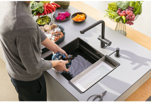 Franke Kubus 2 Pro KNG Pro 110-52 Unterbausple, Fragranite, Farbe Black Matt - Black Collection, 125.0747.720