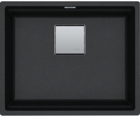 Franke Kubus 2 Pro KNG Pro 110-52 Unterbausple, Fragranite, Farbe Onyx, 125.0747.708