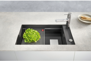 Franke Kubus 2 Pro KNG Pro 110-62 Unterbausple, Fragranite, Farbe Onyx, 125.0747.712