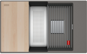 Franke Kubus 2 Pro KNG Pro 110-62 Unterbausple, Fragranite, Steingrau, 125.0747.715