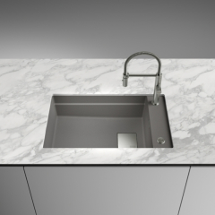 Franke Kubus 2 Pro KNG Pro 110-62 Unterbausple, Fragranite, Steingrau, 125.0747.715