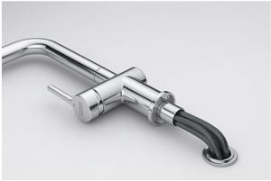 Franke Active L Window Auszugsbrause Einhebelmischer, Fenster-Armatur, Hochdruck, chrom, 115.0653.391