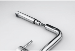 Franke Active L Window Auszugsbrause Einhebelmischer, Fenster-Armatur, Hochdruck, chrom, 115.0653.391