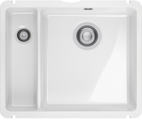 Franke Kubus X KXK 160-37-12, Fraceram Unterbau-Keramiksple, Farbe Glacier glnzend, 126.0735.188