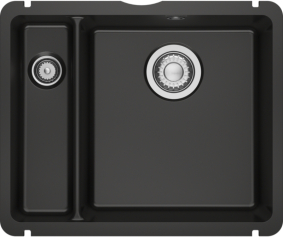 Franke Kubus X KXK 160-37-12, Fraceram Unterbau-Keramiksple, Farbe Anthrazit matt, 126.0735.191