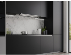 Franke Drip-Free Extreme FMY, Lfterbaustein, Edelstahl, Glas schwarz, 60 cm, 305.0730.923, mit 5 Jahren Garantie!