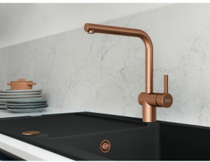 Franke ET Metallteile runder L PVD kupfer, 133.0722.549