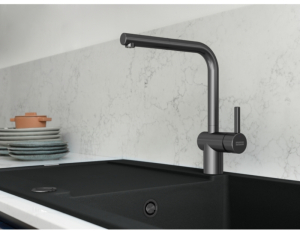 Franke ET Metallteile runder L PVD anthrazit, 133.0722.565