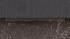 Siemens LJ95BCC60, iQ300, Integrierte Designhaube, 60 cm, Klarglas, Mattschwarz, EEK: B, mit 5 Jahren Garantie!