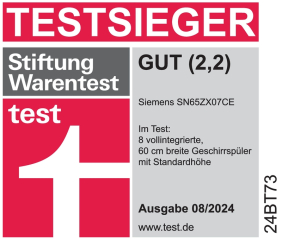 Siemens SN65ZX07CE, iQ500, Vollintegrierter Geschirrspler, 60 cm, EEK: B, mit 5 Jahren Garantie!