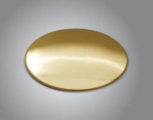 Systemceram Sink and Shower Cover, Mattgold, 0909