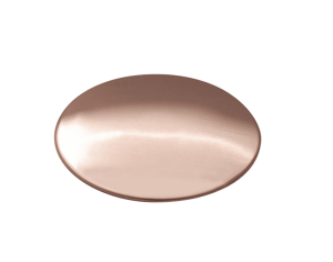 Systemceram Sink and Shower Cover, Kupfer, 0915