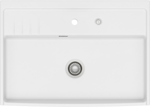 Systemceram KeraDomo KENTRO 90 in Polar (matt), mit 5 Jahren Garantie