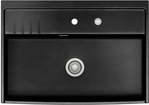 Systemceram KeraDomo KENTRO 90 in Nero (glnzend), mit 5 Jahren Garantie