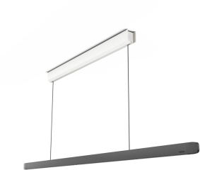 BORA Horizon Pendelleuchte fix - schwarz, mit Gestensteuerung, 126 cm, LHFSW