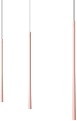 BORA Stars Pendelleuchte 3-fach linear - rosegold, LSLRG
