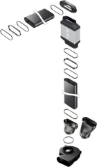 BORA Universal Ecotube Set mit USDF und ULS, UESDFSL