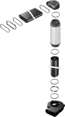 BORA Universal Ecotube Set mit USDR50 und ULS, UESDRSL