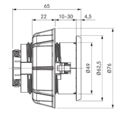 BORA Steckdose Typ G, USTG