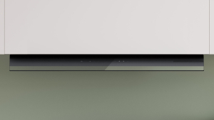 Bosch DBB97DP60, Serie 6, Integrierte Designhaube, 90 cm, Klarglas Mattschwarz bedruckt, EEK: A+, mit 5 Jahren Garantie!