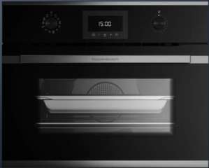 Kppersbusch CBD 6340.0 S3, Kompakt-Backofen schwarz / Silver Chrome, mit 5 Jahren Garantie!