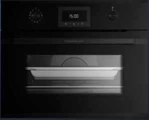 Kppersbusch CBD 6340.0 S5, Kompakt-Backofen schwarz / Black Velvet, mit 5 Jahren Garantie!