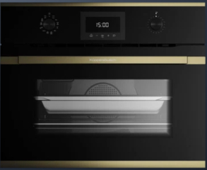 Kppersbusch CBD 6340.0 S4, Kompakt-Backofen schwarz / Gold, mit 5 Jahren Garantie!