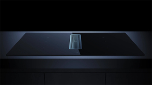 Kppersbusch KMI 9350.0 SR S1, 90 cm Muldenlftung inkl. Motor, rahmenlos, Abluftgitter Edelstahl, mit 5 Jahren Garantie!