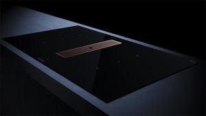 Kppersbusch KMI 9350.0 SR S7, 90 cm Muldenlftung inkl. Motor, rahmenlos, Abluftgitter Copper, mit 5 Jahren Garantie!