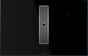 Kppersbusch KMI 8350.0 SR S3, 80 cm Muldenlftung inkl. Motor, rahmenlos, Abluftgitter Silver Chrome, mit 5 Jahren Garantie!