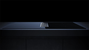 Kppersbusch KMI 8350.0 SR S3, 80 cm Muldenlftung inkl. Motor, rahmenlos, Abluftgitter Silver Chrome, mit 5 Jahren Garantie!