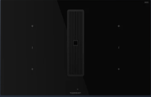 Kppersbusch KMI 8350.0 SR S5, 80 cm Muldenlftung inkl. Motor, rahmenlos, Abluftgitter Black Velvet, mit 5 Jahren Garantie!