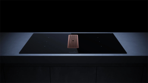 Kppersbusch KMI 8350.0 SR S7, 80 cm Muldenlftung inkl. Motor, rahmenlos, Abluftgitter Copper, mit 5 Jahren Garantie!