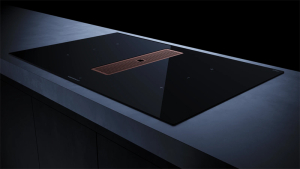 Kppersbusch KMI 8350.0 SR S7, 80 cm Muldenlftung inkl. Motor, rahmenlos, Abluftgitter Copper, mit 5 Jahren Garantie!